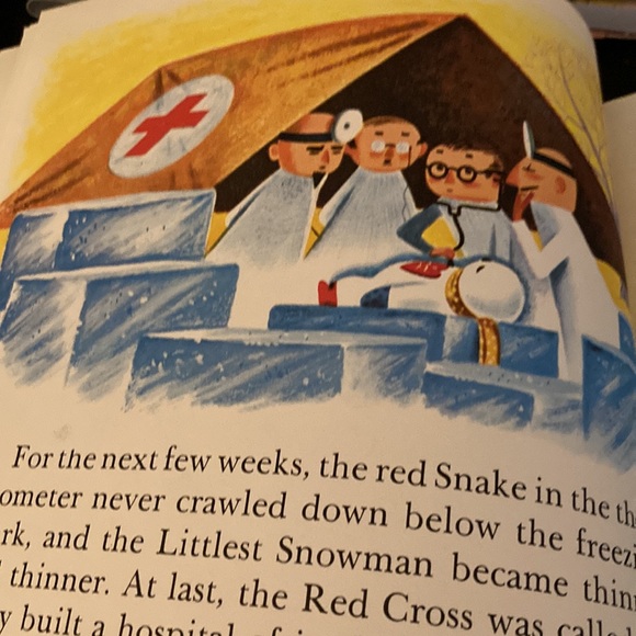 Vintage book “The Littlest Snowman “ by Charles Tazewell - Picture 7 of 13